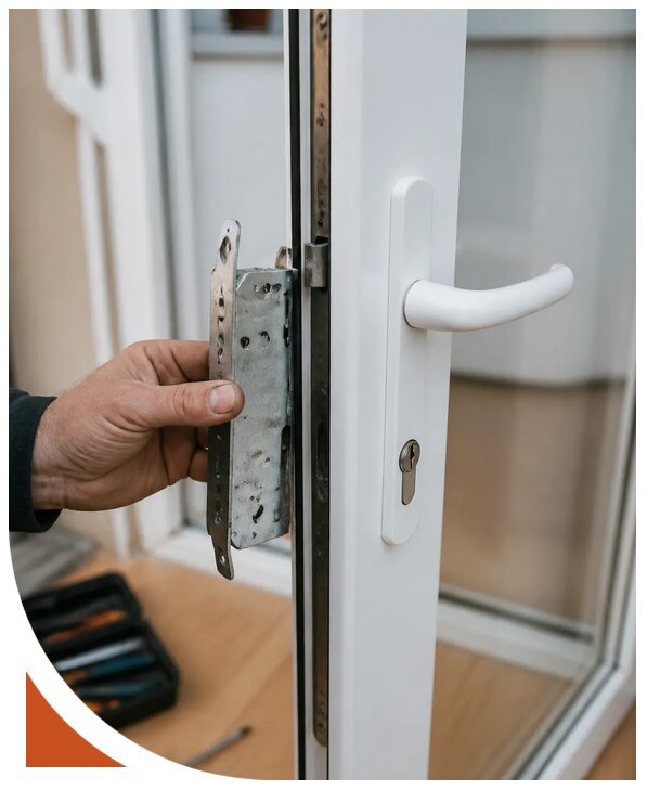 Ремонт замка пластиковой двери в Муравленке от 2677 р. | Разлок-Мрв